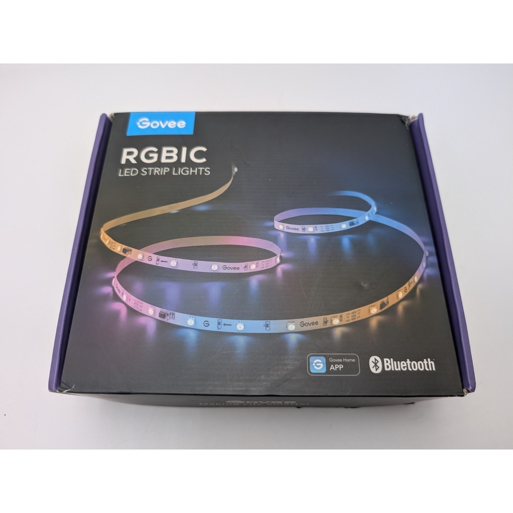 Govee 65.6ft RGBIC LED Strip Lights Color Changing LED via Bluetooth H6147